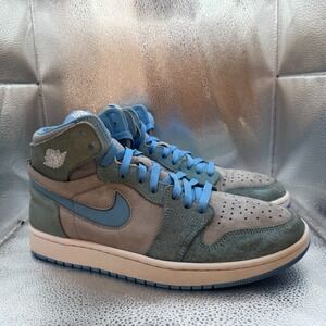 Size 11 Jordan 1 Zoom Comfort 2 High University Blue Mens Sneakers DV1307-014